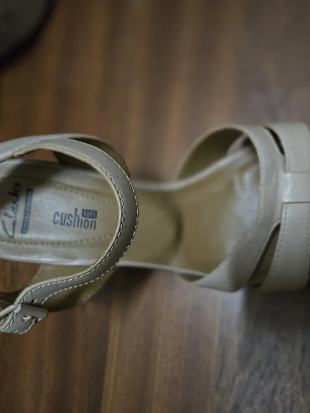 Clarks Women's Wedge Heel Sandals - Size 8.5